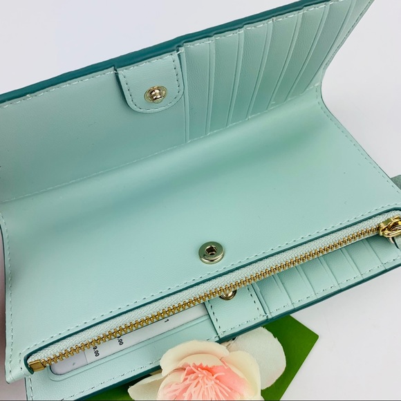 🌸Kate Spade Misty Mint Wallet | Patterson Drive - Picture 4 of 8